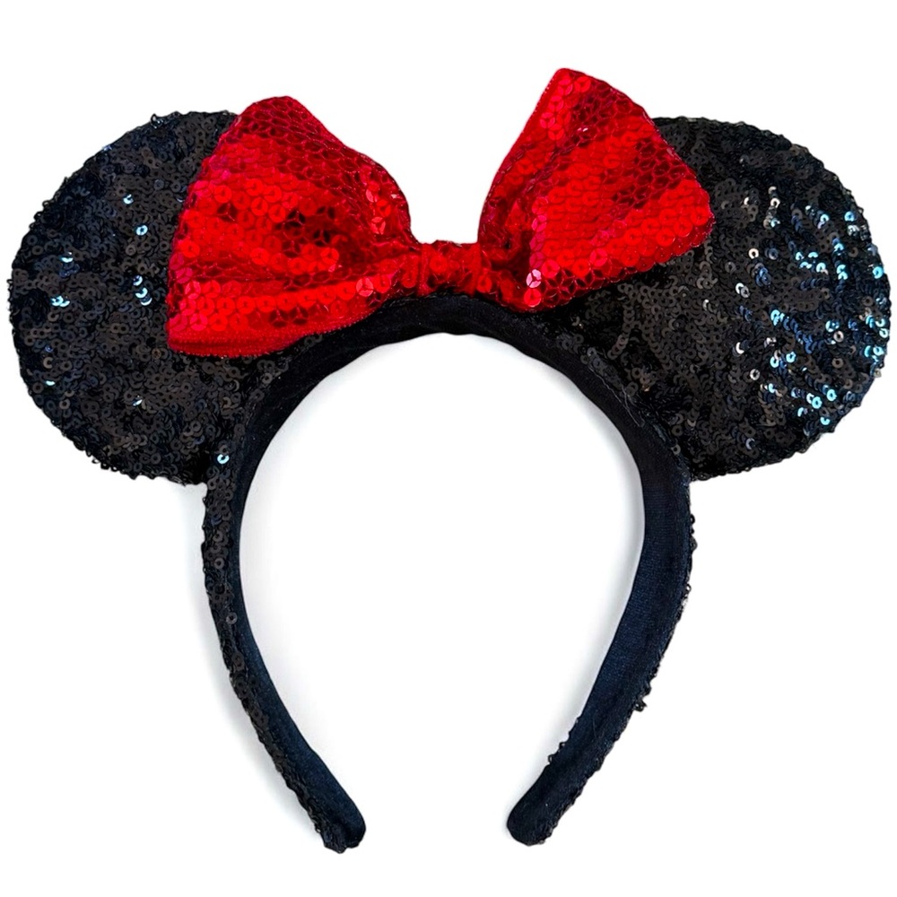 Disney Parks Sequin Minnie Mouse Headband Worn once